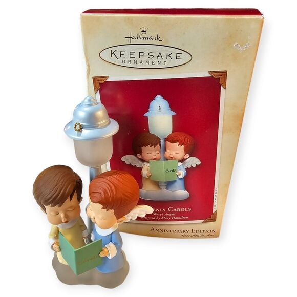 Hallmark Christmas Heavenly Carols Anniversary Edition Tree Ornament - Picture 1 of 7